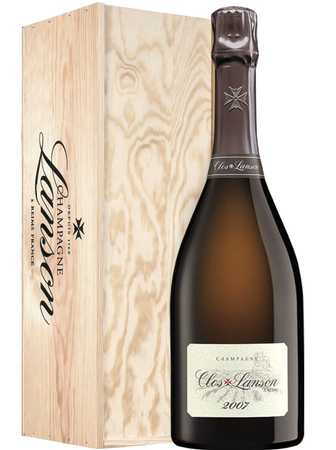 Lanson Clos Lanson with Wooden Gift Box 2007